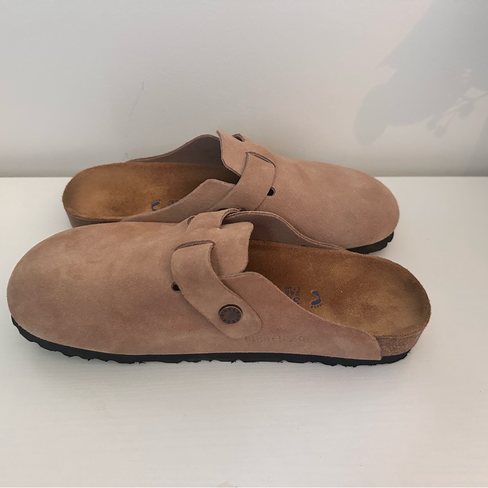 Birkenstock Boston Suede leather size 38 never worn